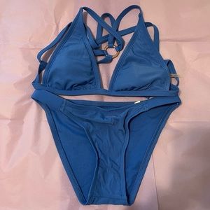 Blue/Purple Shade & Shore Bikini Size Small; Like New